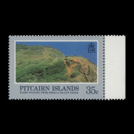 Delcampe - Pitcairn Islands 1981 (Variety) 35c Landscapes With Watermark To Right - Pitcairninsel