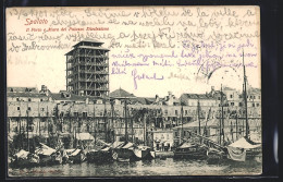 Delcampe - AK Spalato, Il Porto E Mura Del Palazzo Diocleziano - Croatie