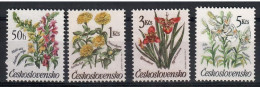 Delcampe - Czechoslovakia 1990 Mi 3038-3041 MNH (ZE4 CSK3038-3041) - Orchidées