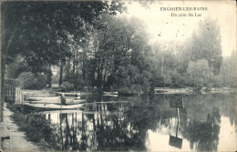 Delcampe - CPA Enghien Les Bains Un Coin Du Lac - Enghien Les Bains