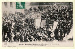 Delcampe - 00134  /  ◉  NEVERS Nièvre Cortege Historique Jeanne Arc 31 Octobre 1909 Corporations ARTISANS à PIEUCHO Cluny - Nevers