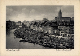 Delcampe - CPA Kaliningrad Königsberg Ostpreußen, Unterer Fischmarkt - Ostpreussen