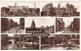 Delcampe - ENGLAND - Birmingham - Queen Elizabeth Hospital - Aston Hall - Corporation Street - Colmore Row - Carte Postale Ancienne - Birmingham