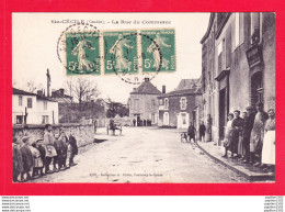 Delcampe - F-85-Sainte Cécile-02A116   Ste Cécile, La Rue Du Commerce, Belle Animation, Cpa BE - Sonstige & Ohne Zuordnung