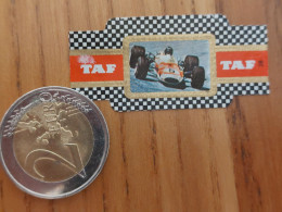 Delcampe - Bague De Cigare "TAF - N°28 Lotus 49 B Coureur Graham Hill" (formule 1, Voiture De Course, Pilote) - Bagues De Cigares