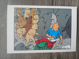 Delcampe - Carte Postale TINTIN N° 44 Hergé MOULINSART TBE Tintin Au Tibet - Other & Unclassified