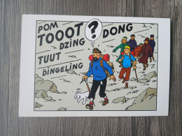 Delcampe - Carte Postale TINTIN N° 68 Hergé MOULINSART TBE Tintin Au Tibet - Other & Unclassified