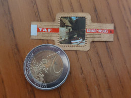 Delcampe - Bague De Cigare "TAF - BRUGGE-BRUGES N°6 - PONT SAINT-BONIFACE" (Belgique) - Bagues De Cigares