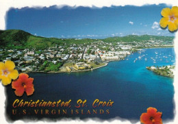 Delcampe - 1 AK Saint Croix Isand / US Virgin Islands / Amerikanische Jungferninseln * Blick Auf Die Stadt Christiansted * - Jungferninseln, Amerik.