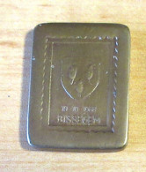 Delcampe - LADE 12 F - MADAILLE -BISSEGEM 19-10-1968 - 43.12 GRAM - Jetons De Communes