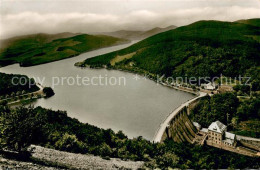 Delcampe - Brilon Hochsauerlandkreis NRW Fliegeraufnahme Diemelsee Mit Sperrmauer - Brilon