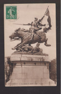 Delcampe - 37 - Chinon - La Statue De Jeanne D'Arc - Circulée En 1913 - Chinon