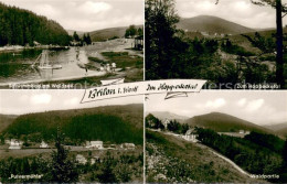 Delcampe - Brilon Hochsauerlandkreis NRW Hoppecketal Schwimmbad Gaststaette- Pulvermuehle W - Brilon