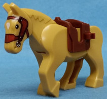 Delcampe - Cavalo Creme (Animais) Lego Compatible Minifigure #AnimaisRuiFigs - Chevaux