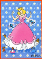 Delcampe - Walt Disney CENDRILLON  Carte Vierge TBE - Autres & Non Classés