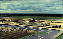 Delcampe - CPA Montreal Québec Kanada International Airport, Luftaufnahme, Terminal, Landebahn, Flughafen - Sonstige & Ohne Zuordnung