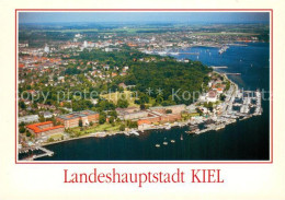 Delcampe - KIEL  CITY Fliegeraufnahme Mit Landesregierung Und Institut Fuer Weltwirtschaft - Kiel