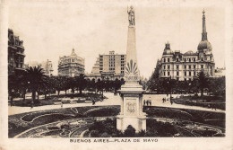 Delcampe - A815 Argentina Buenos Aires Plaza De Mayo Square RPPC Vintage Postcard - Argentine