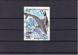 Delcampe - SA32k Madagascar 1993 Fish Used Minisheet Imperf - Madagascar (1960-...)
