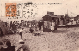 Delcampe - LE CROTOY , La Plage De Famille , La Plage A Marée Haute - Le Crotoy