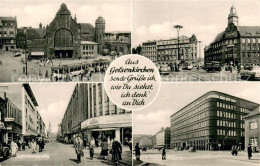Delcampe - GELSENKIRCHEN NRW Hauptbahnhof Hauptpost Bahnhofstrasse Hans Sachs Haus - Gelsenkirchen