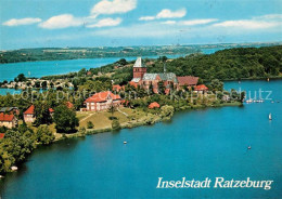 Delcampe - Ratzeburg Schleswig-Holstein Dom Und Heimatmuseum Fliegeraufnahme - Ratzeburg