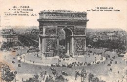 Delcampe - 75-PARIS L ARC DE TRIOMPHE ET LA TOMBE DU SOLDAT INCONNU-N°4159-E/0367 - Triumphbogen