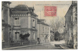 Delcampe - SAINT VINCENT De TYROSSE - 40 - Landes - La Villa Claverie Et L'Hôtel Des Postes - Saint Vincent De Tyrosse
