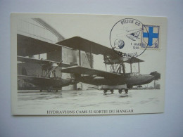 Delcampe - Avion / Airplane / ARMÉE DE L'AIR FRANÇAISE / Sea Plane / Cams 53 / Carte Maximum - 1919-1938: Entre Guerras