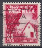 Delcampe - SPAIN Valencia 2,used,hinged - Usados