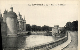 Delcampe - CPA La Clayette Une Vue Du Chateau - Otros & Sin Clasificación