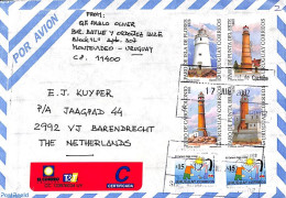 Delcampe - *Topical Covers 2002 Cover On Topic Lighthouses, Chile, Postal History, Various - Lighthouses & Safety At Sea - Lighthouses