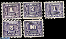 Delcampe - Canada 1930 Postage Due 5v, Unused (hinged) - Autres & Non Classés