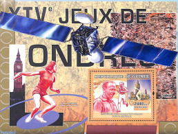 Delcampe - Guinea, Republic 2007 Emil Zatopek S/s, Mint NH, Sport - Transport - Athletics - Olympic Games - Space Exploration - Atletismo