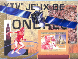 Delcampe - Guinea, Republic 2007 Emil Zatopek S/s, Imperforated, Mint NH, Sport - Transport - Athletics - Olympic Games - Space E.. - Atletismo