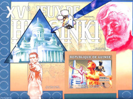 Delcampe - Guinea, Republic 2007 Robert Mathias S/s, Imperforated, Mint NH, Sport - Transport - Athletics - Olympic Games - Space.. - Atletismo