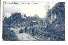 Delcampe - Fontaine-l'Evêque - Les Carrières E. Caulier. - Fontaine-l'Evêque