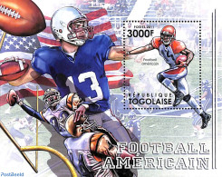 Delcampe - Togo 2011 American Football S/s, Mint NH, Sport - Football - Sport (other And Mixed) - Togo (1960-...)