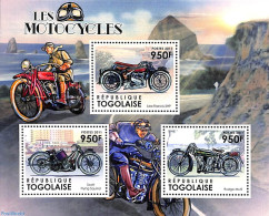 Delcampe - Togo 2011 Motorcycles 3v M/s, Mint NH, Transport - Motorcycles - Motorräder