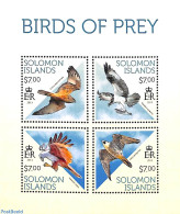 Delcampe - Solomon Islands 2013 Birds Of Prey 4v M/s, Mint NH, Nature - Birds - Birds Of Prey - Isole Salomone (1978-...)