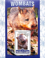 Delcampe - Solomon Islands 2016 Wombats S/s, Mint NH, Nature - Animals (others & Mixed) - Isole Salomone (1978-...)