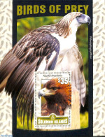 Delcampe - Solomon Islands 2016 Birds Of Prey S/s, Mint NH, Nature - Birds - Birds Of Prey - Isole Salomone (1978-...)