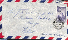 Delcampe - Barbados 1963 Airmail Cover To Holland, Postal History - Barbades (1966-...)