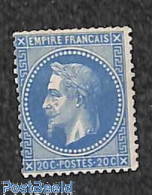 Delcampe - France 1862 20c, Unused Without Gum, Unused (hinged) - Neufs