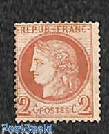 Delcampe - France 1871 2c Unused Hinged, Unused (hinged) - Neufs