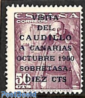 Delcampe - Spain 1950 50+10c, Stamp Out Of Set, Mint NH - Unused Stamps