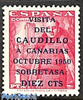 Delcampe - Spain 1950 1pta+10c,  Stamp Out Of Set, Mint NH - Unused Stamps