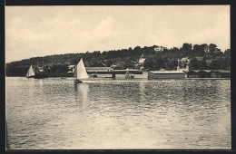 Delcampe - AK Starnberg, Blick Von Der Landungsbrücke - Starnberg