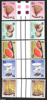 Delcampe - Fiji 1984 Mushrooms 5v, Gutter Pairs, Mint NH, Nature - Mushrooms - Champignons