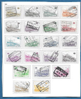 Delcampe - TR 378/398 Oblitérés, Vendus En L'état - Année 1968 - Usados